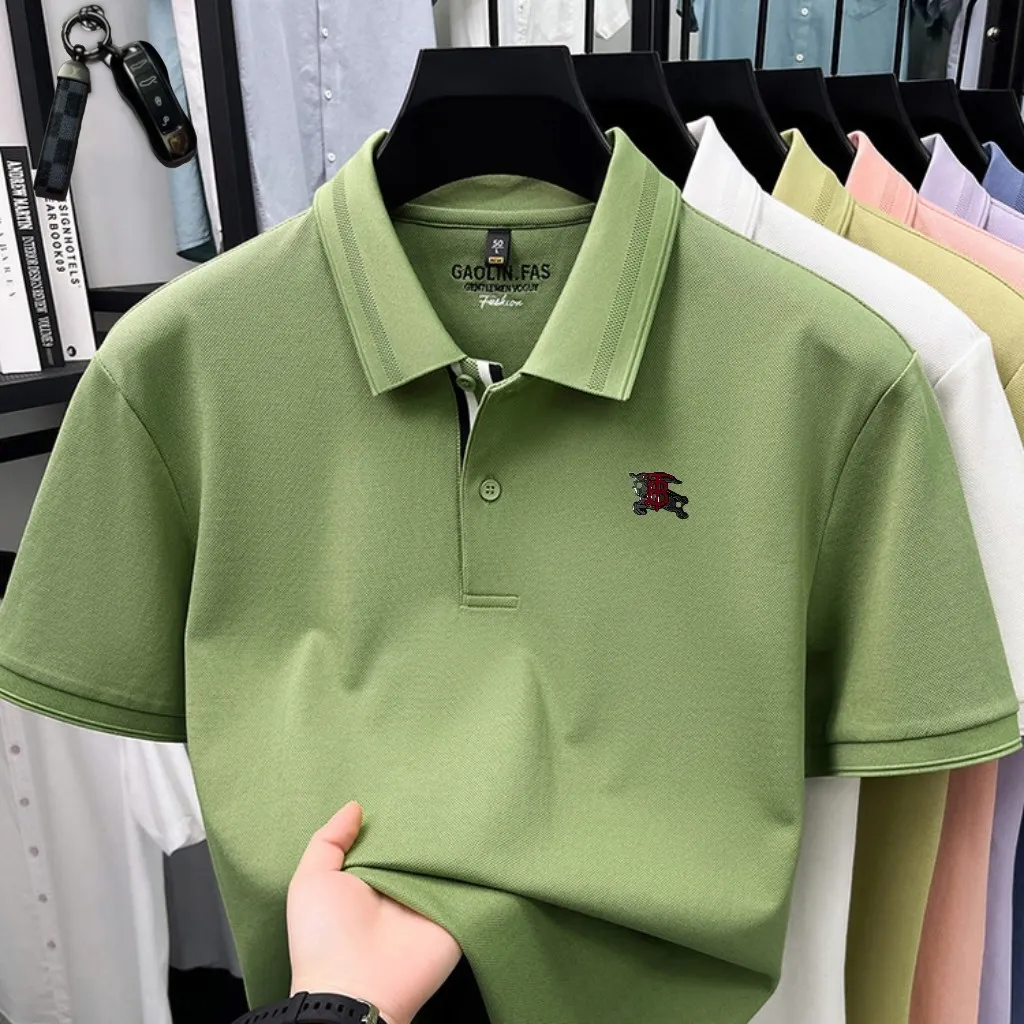 P135【 🔑】 26 Quality POLO ， Quality ， Breathable ， LOGO， ⚡️ T ⚡️ ， ！Sizes：M-4XL（ 210 、 。
